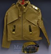 2012 London Olympics Closing Ceremony Fashion Jacket and Hat – By Designer Mark Costello gold