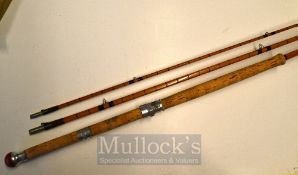 Hardy Rod: Good Hardy The Wye 13ft 6in 3pc palakona salmon fly rod – clear agate lined butt and