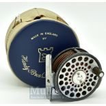 Good Hardy “The Flyweight” 2.5”alloy trout fly reel - smooth alloy foot-reversible U shaped line