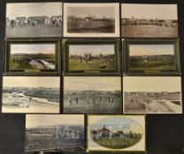 Collection of early Carnoustie Open Golf Championship venue postcards from the very early 1900’s (