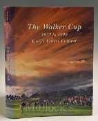 Simmonds, Gordon G – “The Walker Cup 1922-1999 – Golf’s Finest Contest” ltd edition to only 1950