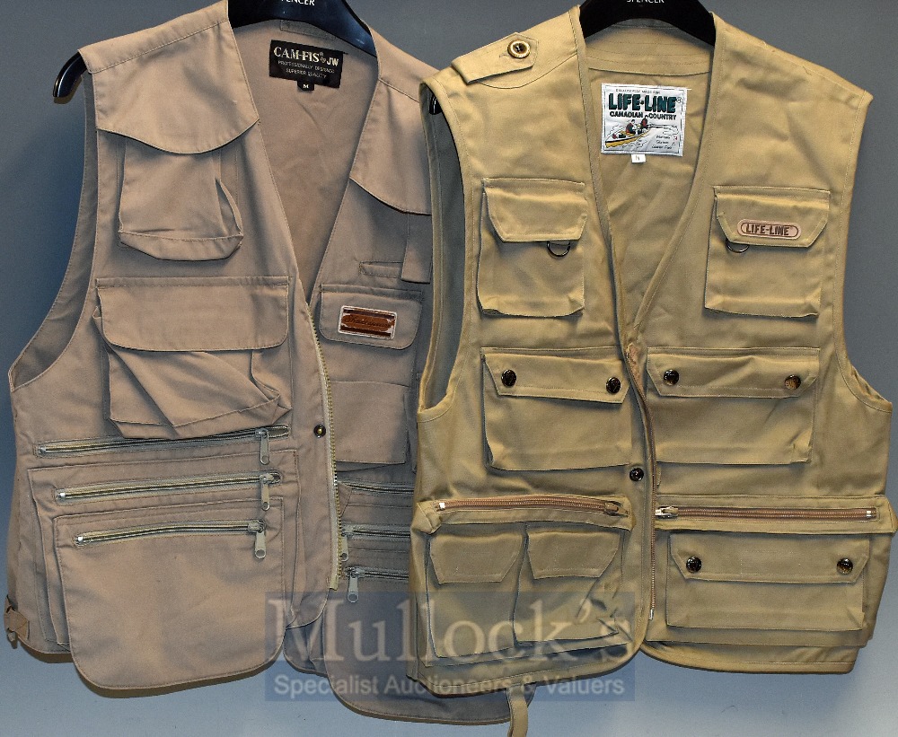 Selection of Fishing Vests – Multi pocket vests makers Vision, Life-Line Canadian Country, - Image 2 of 2