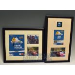 2016 Tour De France Grand Depart Frame Montage – To Pin badge, postcard together with candid