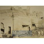 India & Punjab – Amritsar Historic Haveli A 19th century antique photograph of a historic Sikh