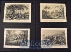 India & Punjab – Indian Mutiny/Rebellion Steel Engravings C.1860 depicting scenes from the mutiny