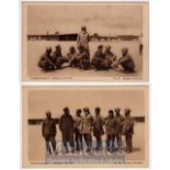 India & Punjab – Sikhs Prisoners in Germany Postcards Two rare antique German Propaganda postcards