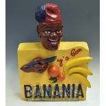 Advertising - counter image - Banania - 2nd half of 20th century – France: Bright vibrant colours,