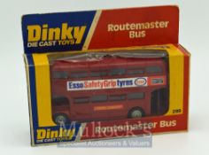 Dinky Toys 289 London Transport Routemaster Bus "Visit Madame Tussauds" - red including stairs, cast