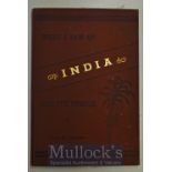 What I Saw Of India And Its People by R. Lawson 1889 Book A 93 page book with fold out map.