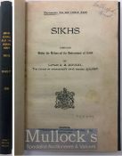 India & Punjab – Sikh Regiment Army Handbook - Handbook for the Indian Army: Sikhs, compiled under