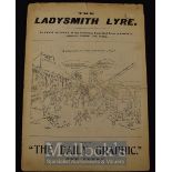 Boer War – ‘The Ladysmith Lyre, an exact Facsimile of the Humorous Illustrated Paper published in