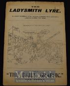 Boer War – ‘The Ladysmith Lyre, an exact Facsimile of the Humorous Illustrated Paper published in