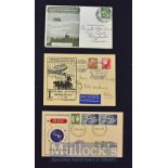 Aviation Postcard – ‘First UK Aerial Post’ 1911 First Day Covers postmark London, both with