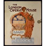 The London Opera House, Kingsway, W.C. 1912 Publication An impressive 32 page publication