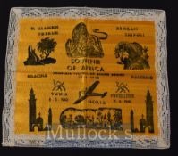 Souvenir Of Africa - Complete Victory Of Allied Armies 12 – 5 – 1943 Pictorial Silk a fine silk with