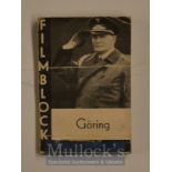 WWII Herman Göring ‘Filmblock’ Flciker Book depicts him saluting, in black and white, crease to