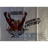 Film Posters - Escape to Victory - 40 X 30 2 Variations Starring Bobby Moore, Pele, Sylvester