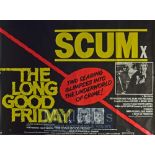 Double Bill Film Poster The Long Good Friday & Scum - 40 X 30 Starring Bob Hoskins, Ray Winstone