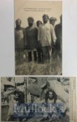 India & Punjab – Sikh Troops in France in WWI - Two original vintage First World War postcards of