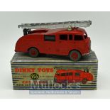 Dinky Toys 955 Fire Engine with Extending Ladder - red including Supertoy hubs with grey treaded