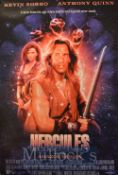Film Poster - Hercules - 40 X 27 Starring Kevin Sorbo, Anthony Quinn issued by Universal