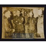 ‘A New Picture of Adolf Hitler’ Press Photograph notes to the reverse, ‘Radio Picture from