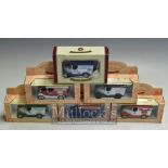 Oxford Diecast Boxed Vehicles – Consisting of Advertising Ford Model T vans Sporting Heroes