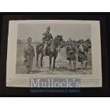 India – ‘Jacob’s Horse (6th Bombay Cavalry) Photo illustration 1896 measures 32x32cm approx., laid