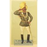 India – Lieutenant General Sir Pratap Singh 1845-1922 Vanity Fair Colour Print was the Maharaja od