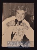 Liberace Signed Photograph a black and white photograph with black ink ‘Liberace love 1978’ with a