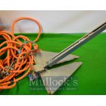 Metal Boat Anchor– Complete with Rope and Chain ready to use
