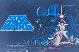 Film Poster - Rare 1977 Star Wars Poster – One of the rarest Star Wars posters, rarely seen on the