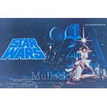Film Poster - Rare 1977 Star Wars Poster – One of the rarest Star Wars posters, rarely seen on the