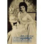 Autograph – Elizabeth Taylor (1932-2011) ‘Beau Brummell’ Signed Photograph inscribed ‘Best wishes