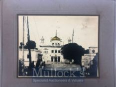India & Punjab – Sikh Temple at Sri Hazur Sahib Photograph An original antique photograph of the