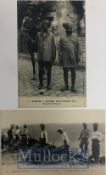 India & Punjab – Sikh & Indian Officers Postcard Two original vintage postcard of Indian soldiers