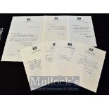 Political – Selection of Downing Street Typed Letters dated 1980s on Downing Street head note paper,