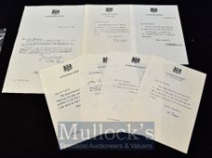 Political – Selection of Downing Street Typed Letters dated 1980s on Downing Street head note paper,