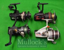 Selection of Fishing Spinning Reels: To include Daiwa 1050. Matchmaster Spinfisher 888a, Shakespeare