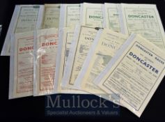 L.N.E.R Railway Excursion Handbills ‘Doncaster Races’ 1925-1936 Selection dates include June and