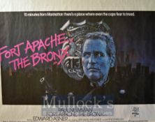 Film Poster - Fort Apache The Bronx - 40 X 30 Starring Paul Newman, issued by Rank Film Distributors