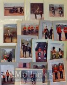 Military Prints - Featuring soldiers from various Regiments early 20th century all mounted ready for