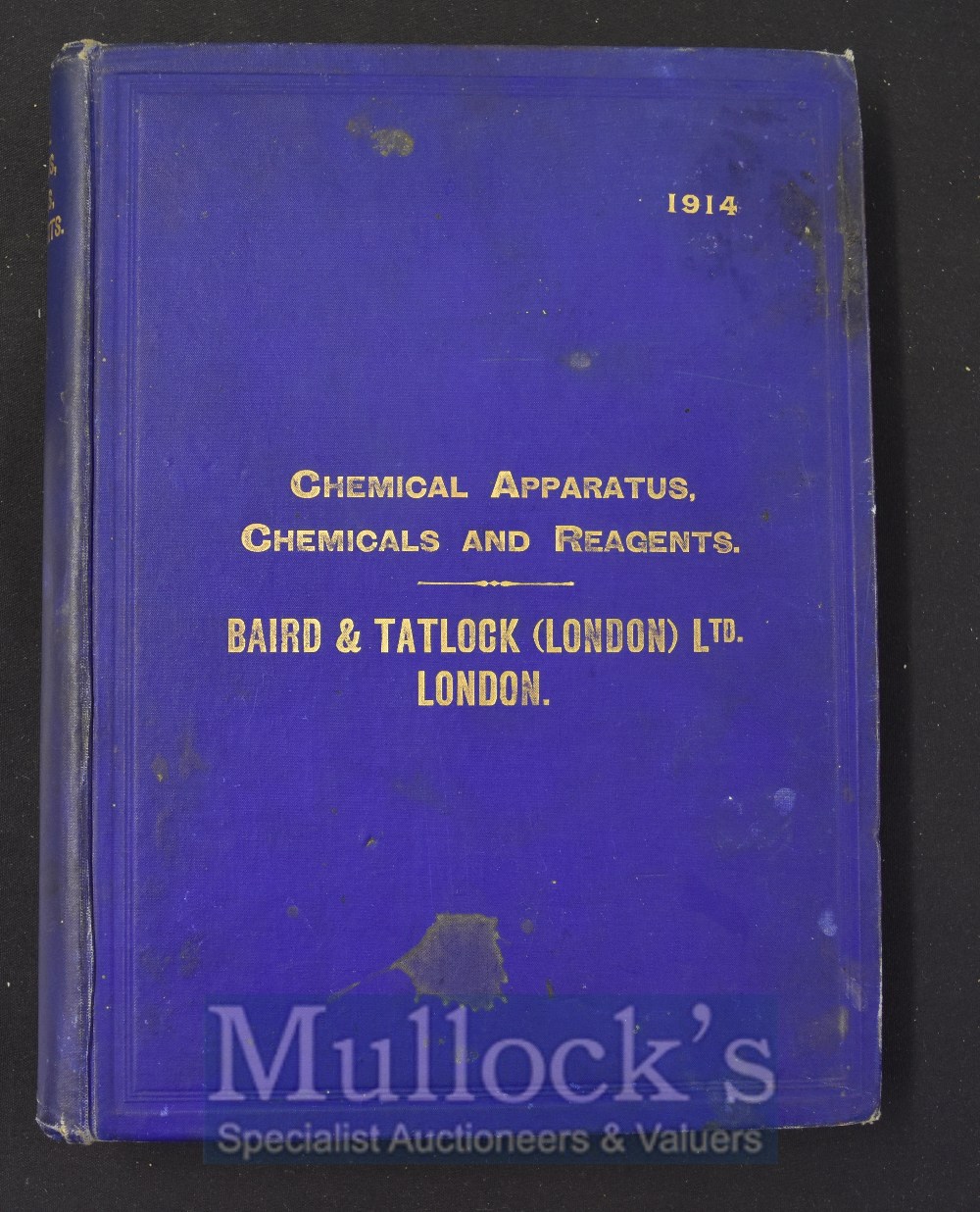 1914 Baird & Tatlock (London) Ltd Trade Catalogue of Chemical And Scientific Apparatus And Pure