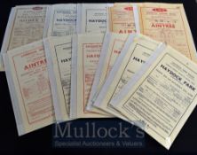 L.N.E.R. Railway Excursion Handbills ‘Haydock Park Races’ 1936 Selection various dates include June,