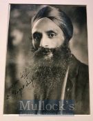 India - Original Hand signed photo of Bhagat Singh Thind c1930s - Bhagat Singh Thind was a Sikh