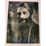 India - Original Hand signed photo of Bhagat Singh Thind c1930s - Bhagat Singh Thind was a Sikh