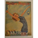 WWII 1941 ‘Familien Magazin’ printed Berlin, dated 6 June 1941 with large female content, in German,