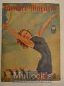 WWII 1941 ‘Familien Magazin’ printed Berlin, dated 6 June 1941 with large female content, in German,