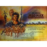 Film Posters - Mad Max 2 & Beyond the Thunderdome - 40 X 30 Starring Mel Gibson Tina Turner,