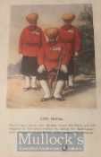 WWI India - Original postcard showing officers of the 15th Sikhs regiment later Ludhiana Sikhs.